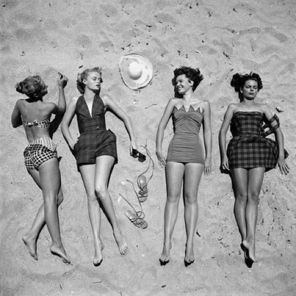 swimsuits in the 50s